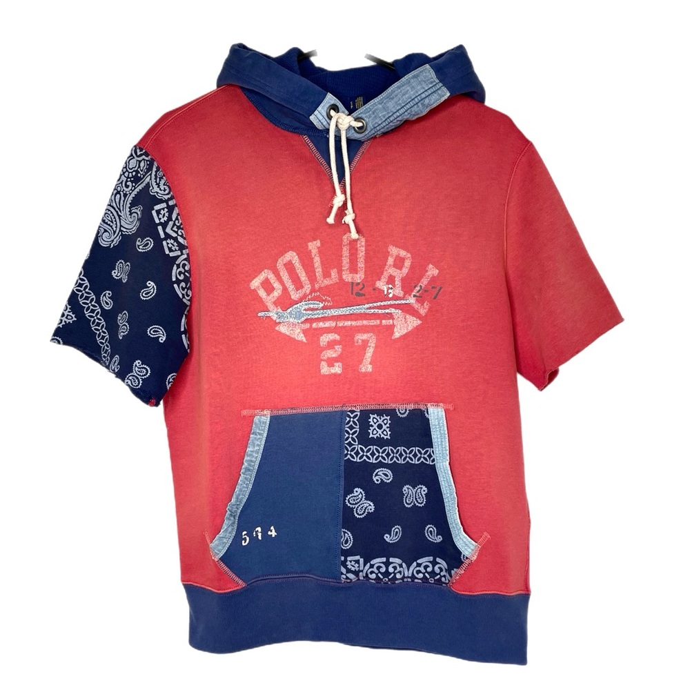 Polo Ralph Lauren Bandana Short Sleeve Hoodie